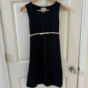 Vintage Y2k a-line Sleeveless Dress Empire Waist with Tie Girl's 14 Adult XS